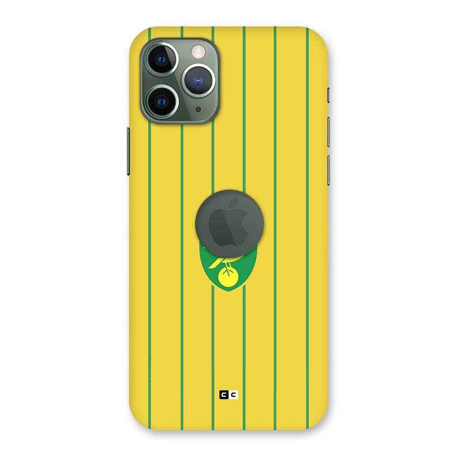 Norwich City Back Case for iPhone 11 Pro Logo Cut