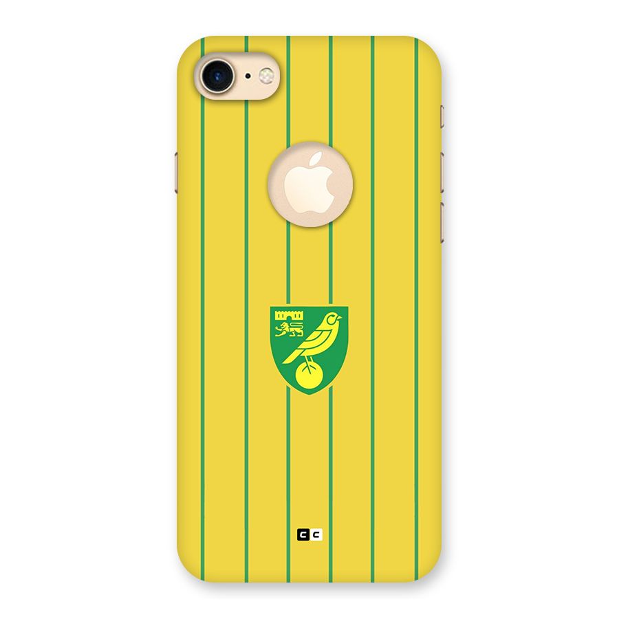 Norwich City Back Case for iPhone 7 Logo Cut