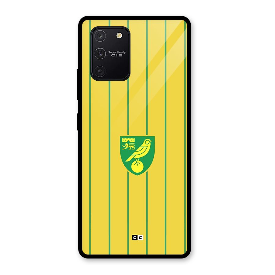 Norwich City Glass Back Case for Galaxy S10 Lite