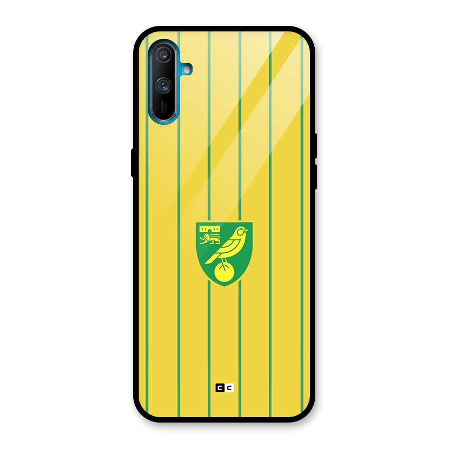 Norwich City Glass Back Case for Realme C3