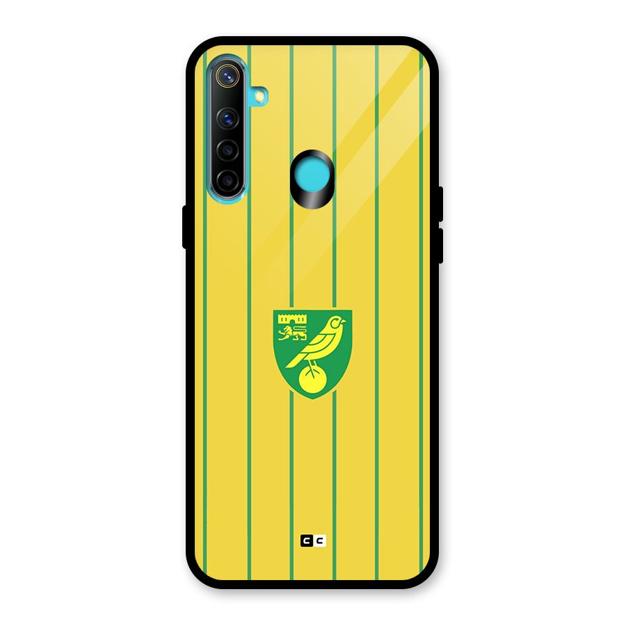Norwich City Glass Back Case for Realme Narzo 10