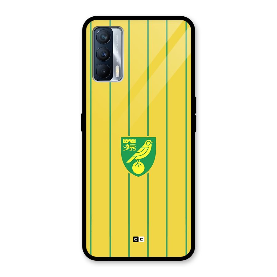 Norwich City Glass Back Case for Realme X7