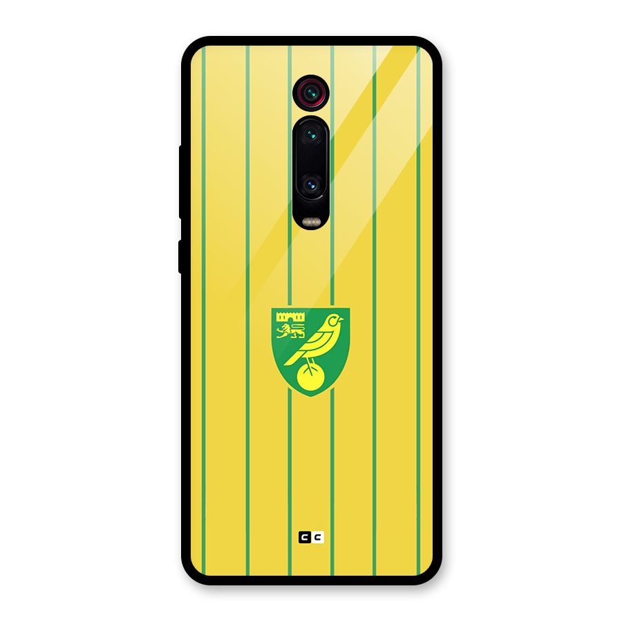 Norwich City Glass Back Case for Redmi K20