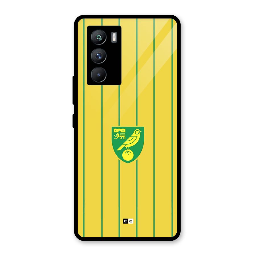 Norwich City Glass Back Case for Vivo iQOO 9 SE