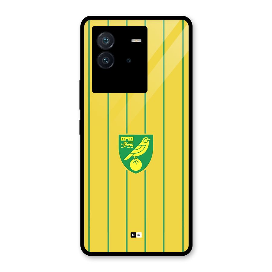 Norwich City Glass Back Case for Vivo iQOO Neo 6 5G