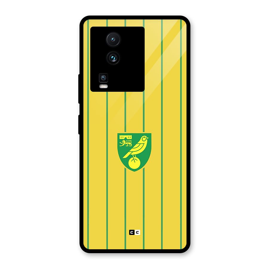 Norwich City Glass Back Case for Vivo iQOO Neo 7