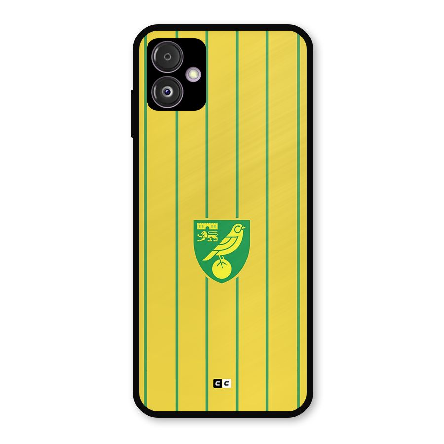 Norwich City Metal Back Case for Galaxy F14