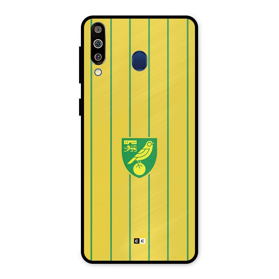 Norwich City Metal Back Case for Galaxy M30