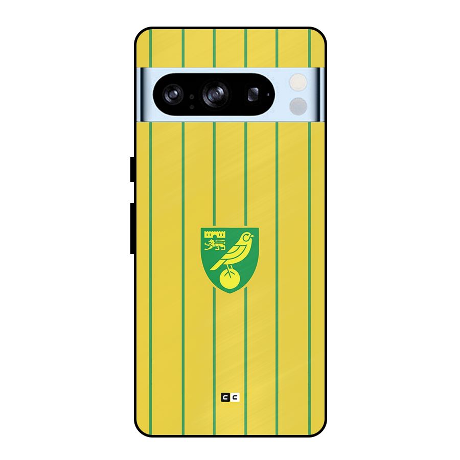 Norwich City Metal Back Case for Google Pixel 8 Pro