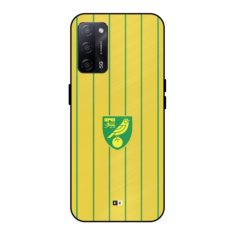 Norwich City Metal Back Case for Oppo A53s 5G