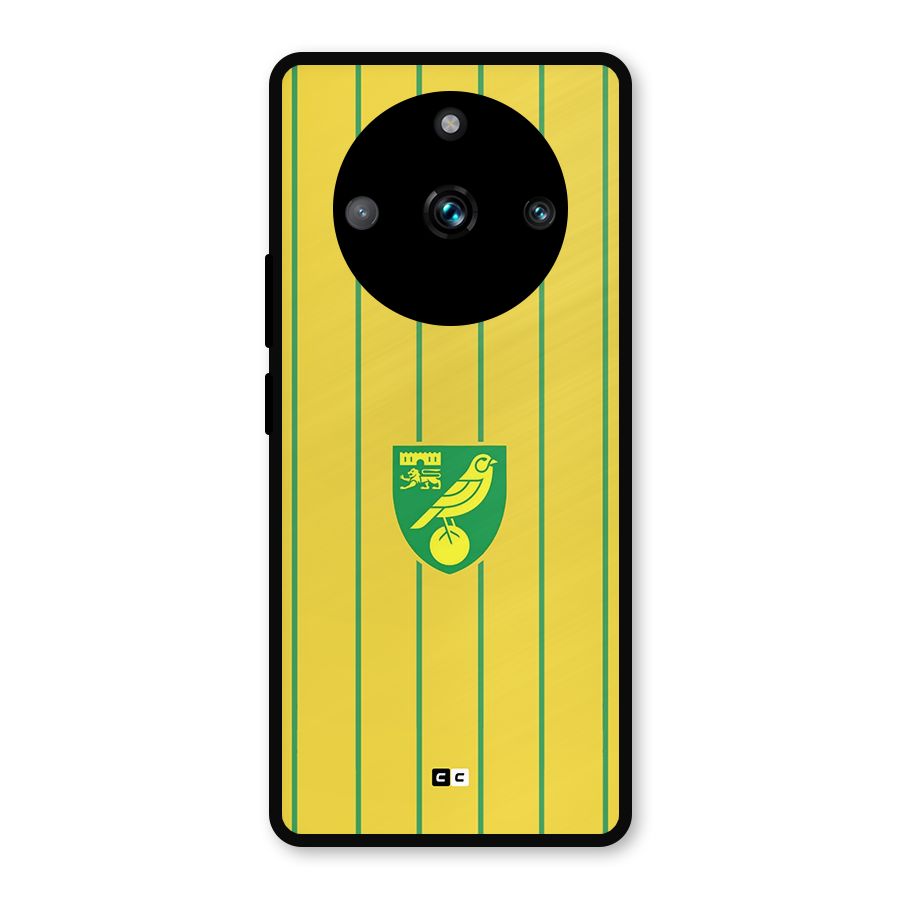 Norwich City Metal Back Case for Realme 11 Pro Plus