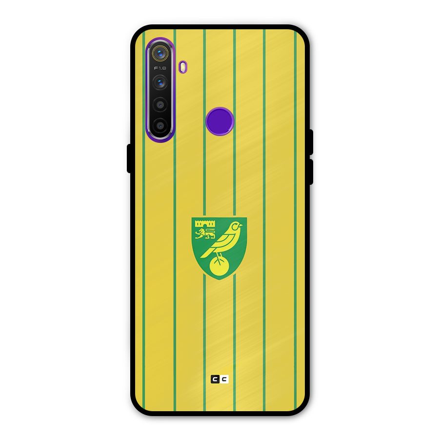 Norwich City Metal Back Case for Realme 5