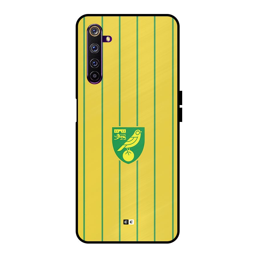 Norwich City Metal Back Case for Realme 6 Pro