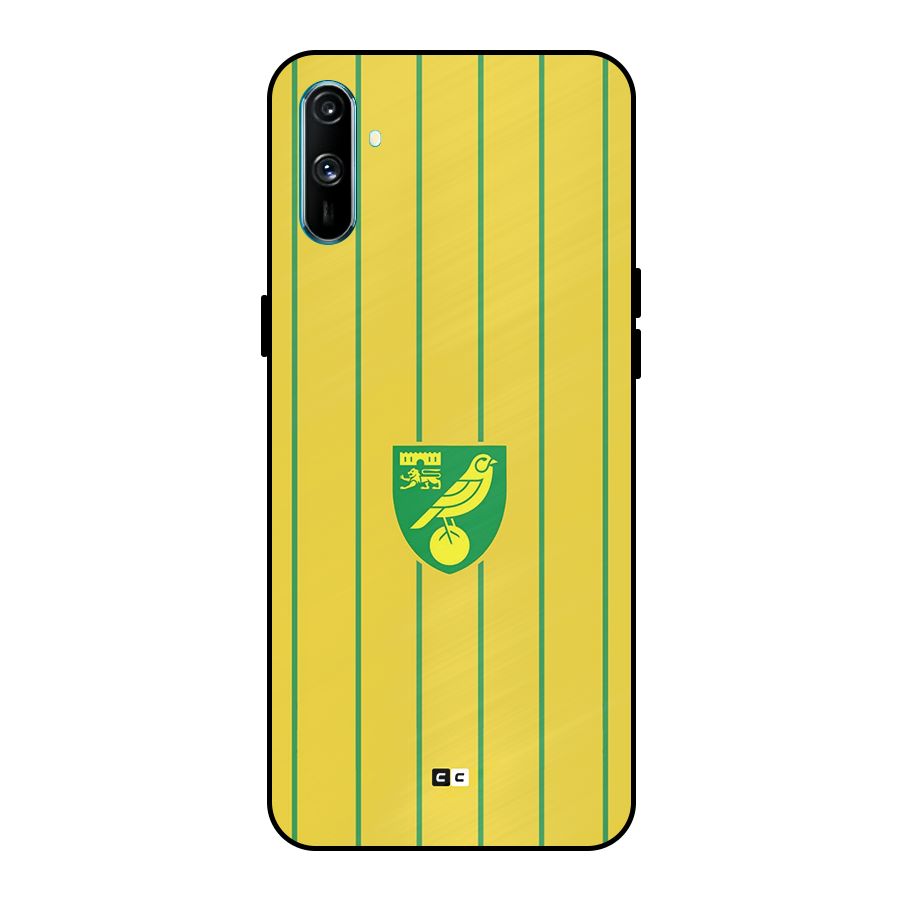 Norwich City Metal Back Case for Realme C3