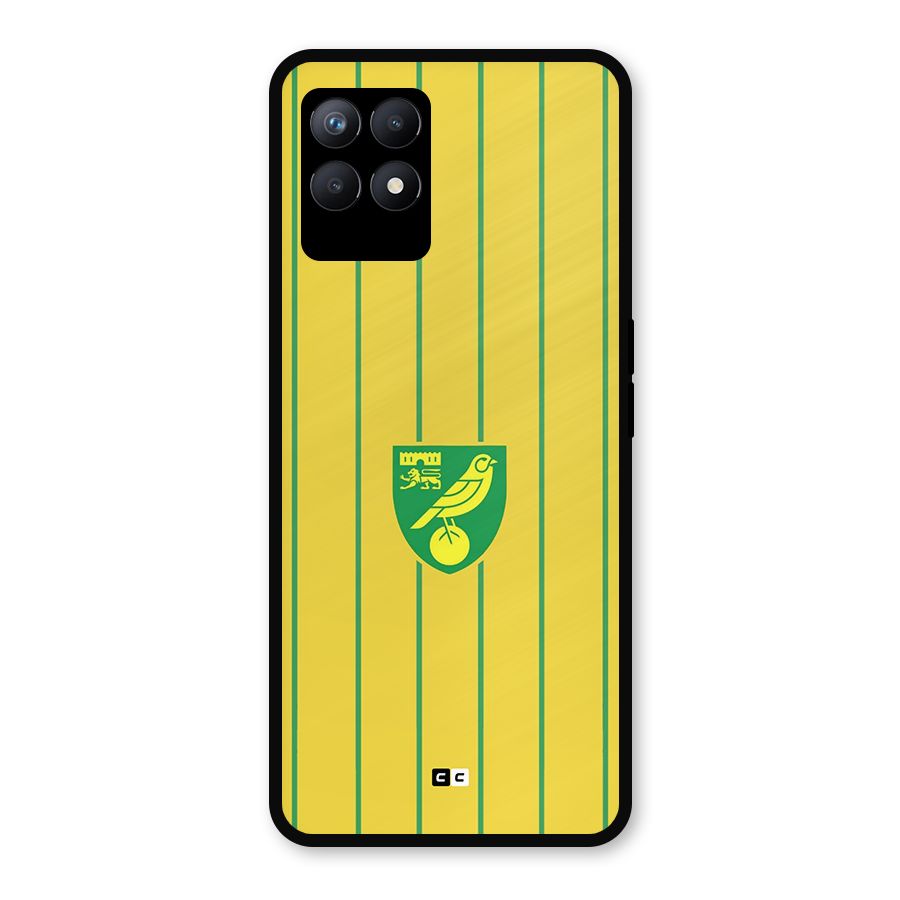 Norwich City Metal Back Case for Realme Narzo 50