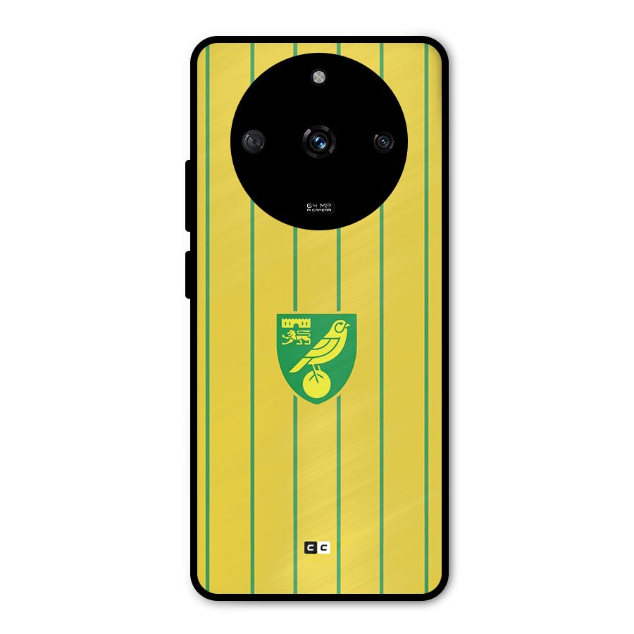 Norwich City Metal Back Case for Realme Narzo 60 5G