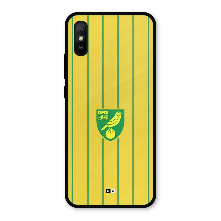 Norwich City Metal Back Case for Redmi 9i