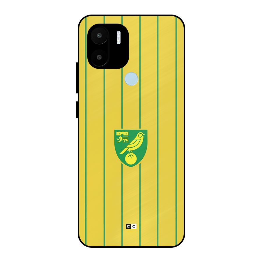Norwich City Metal Back Case for Redmi A1 Plus