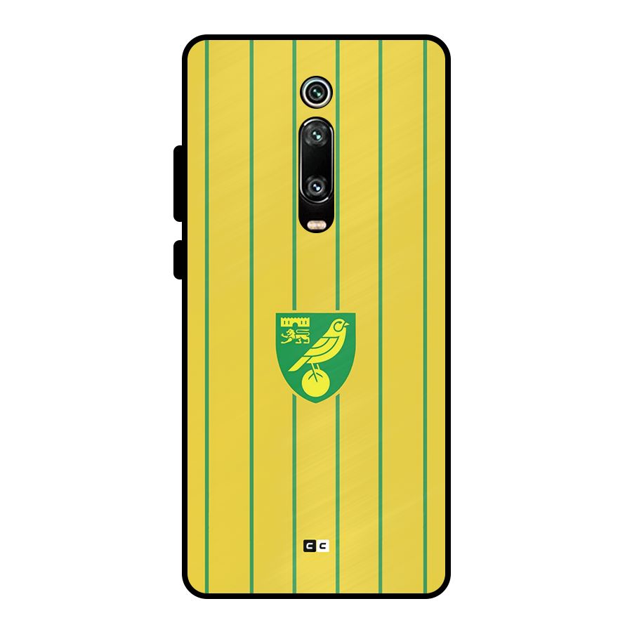 Norwich City Metal Back Case for Redmi K20 Pro