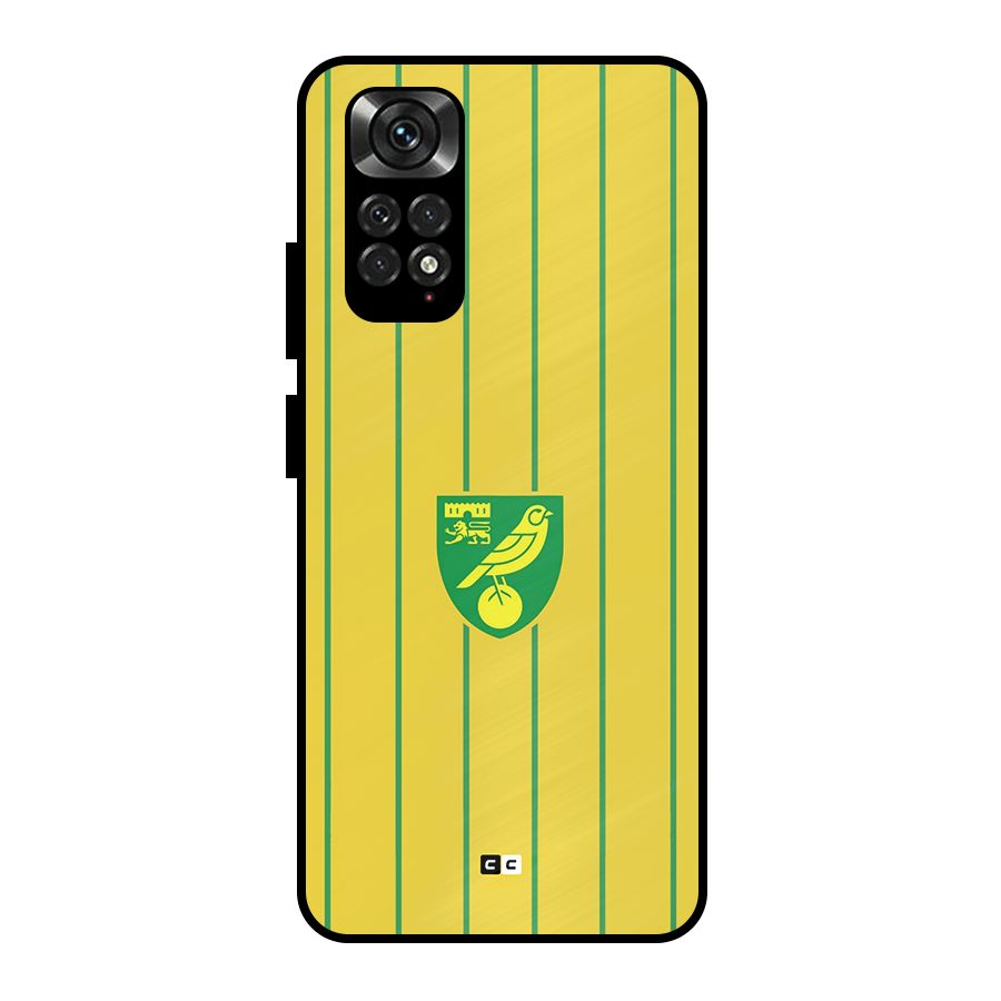 Norwich City Metal Back Case for Redmi Note 11 Pro