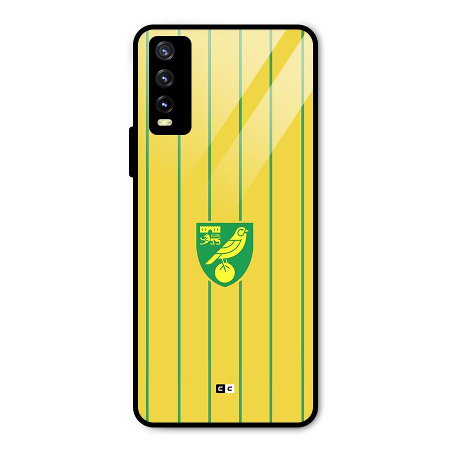 Norwich City Metal Back Case for Vivo Y20