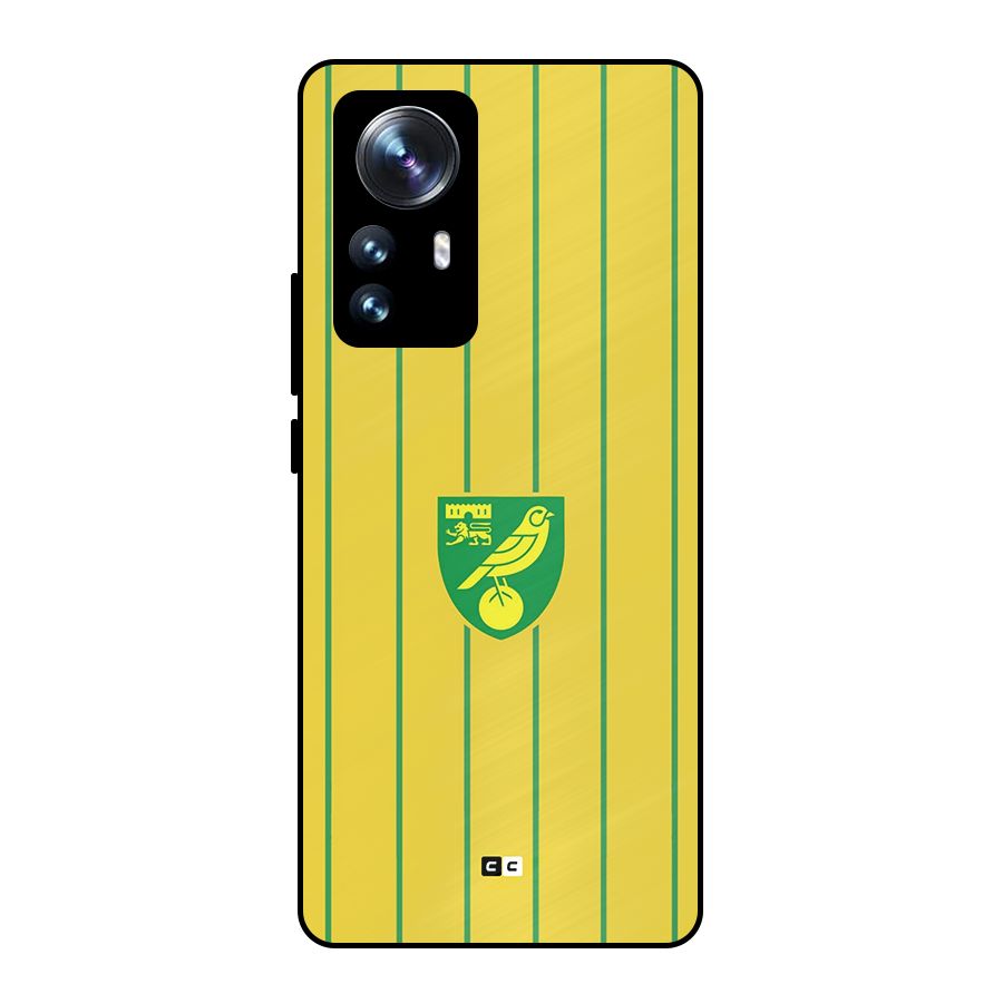 Norwich City Metal Back Case for Xiaomi 12 Pro