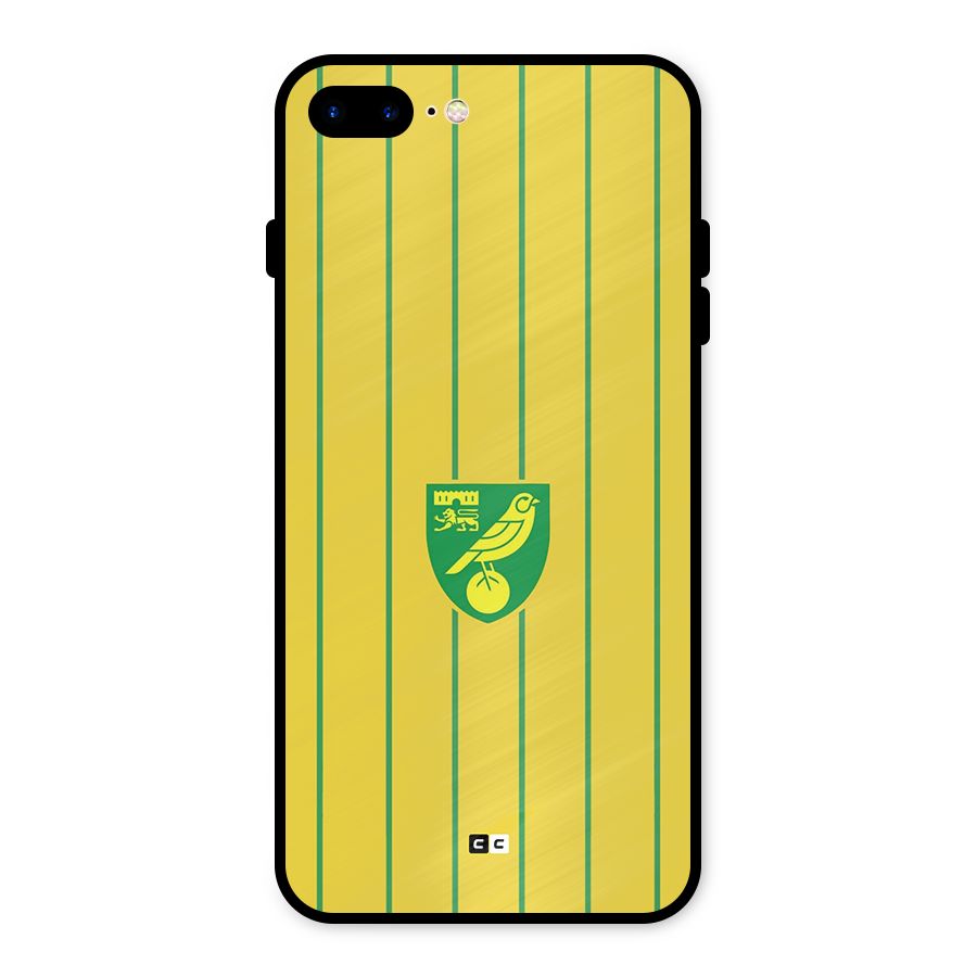 Norwich City Metal Back Case for iPhone 7 Plus