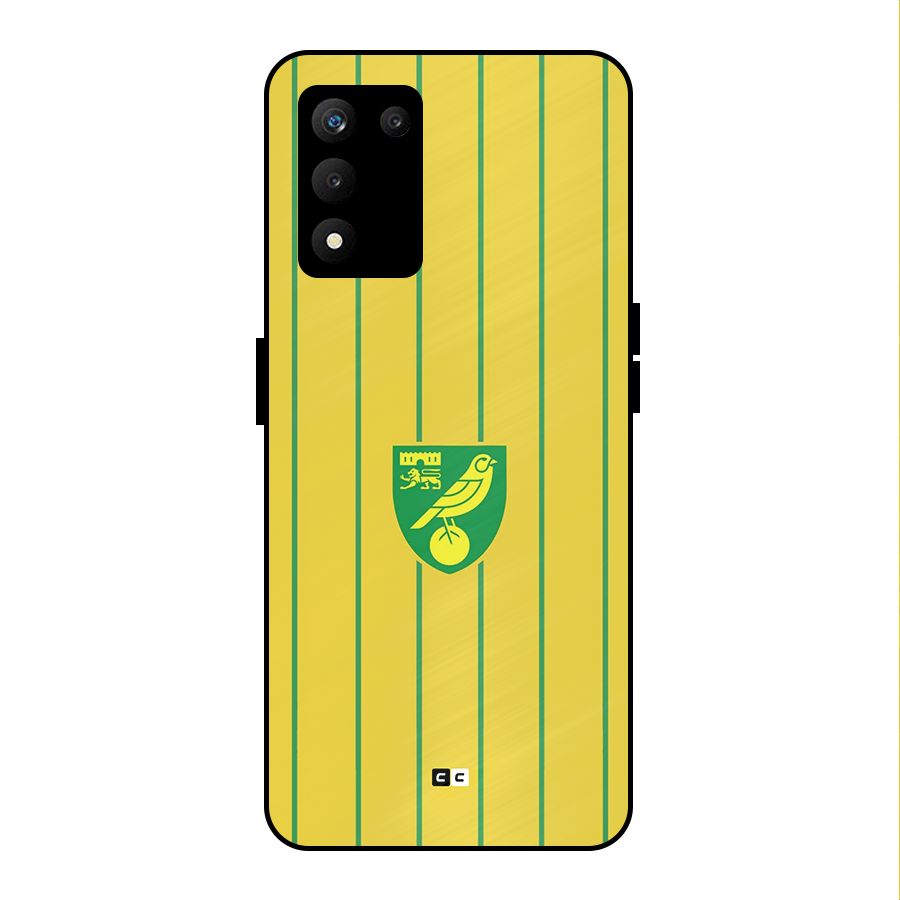 Norwich City Metal Back Case for realme 9 5G SE