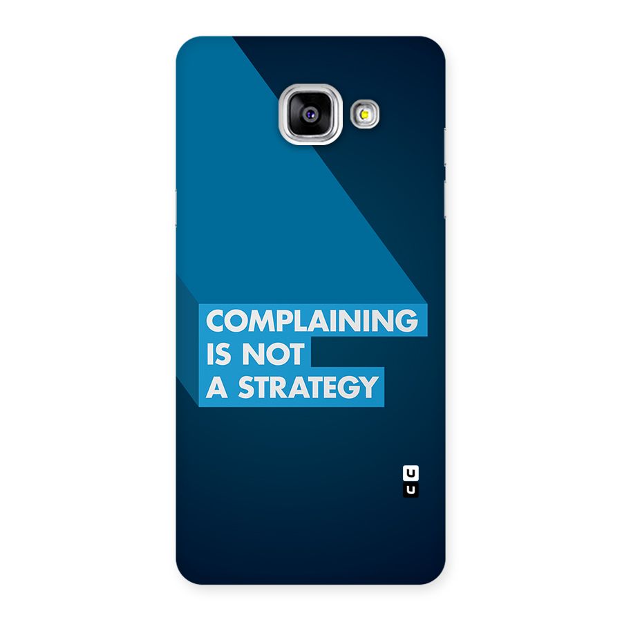Not A Strategy Back Case for Galaxy A5 (2016)