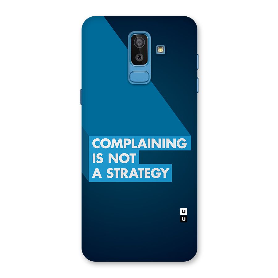Not A Strategy Back Case for Galaxy J8