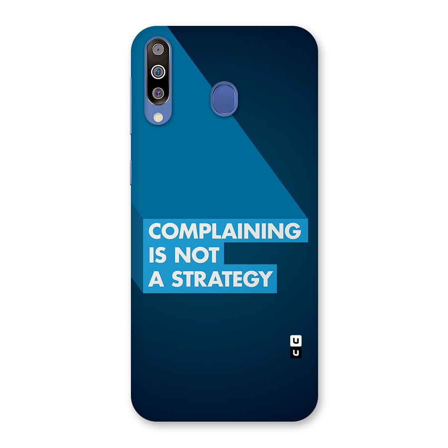 Not A Strategy Back Case for Galaxy M30