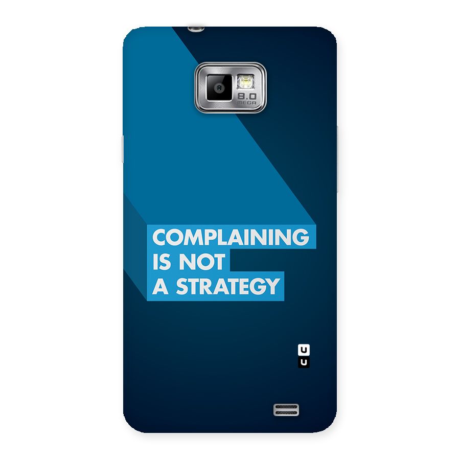 Not A Strategy Back Case for Galaxy S2
