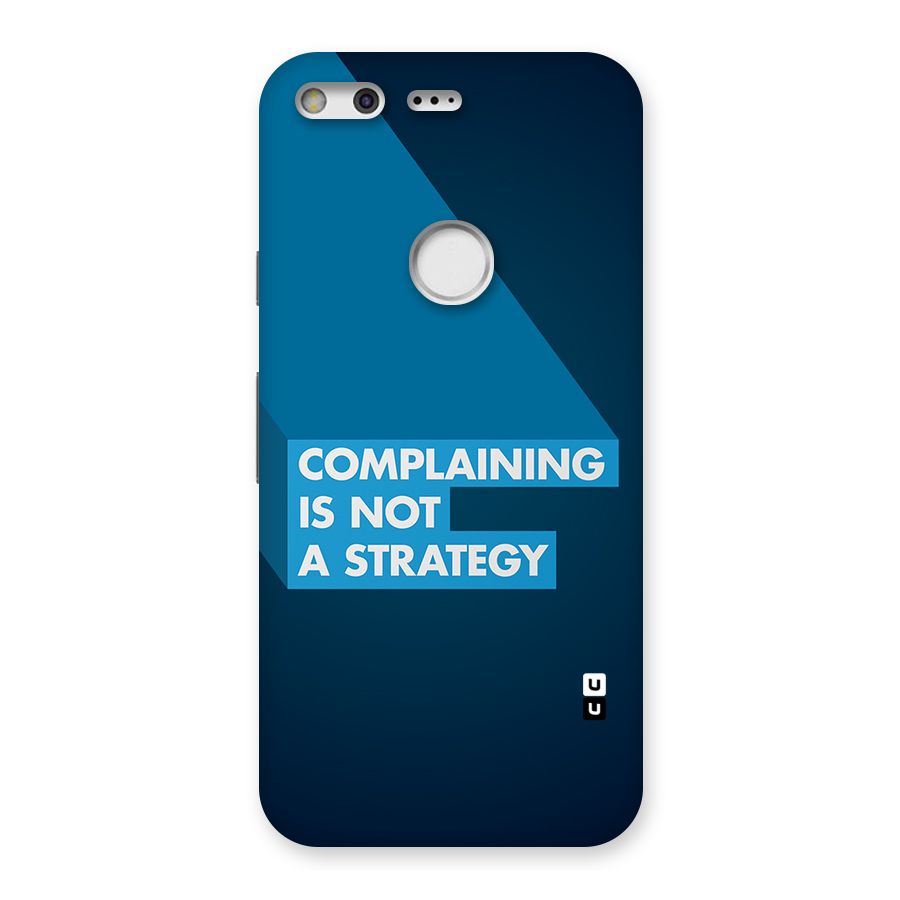 Not A Strategy Back Case for Google Pixel