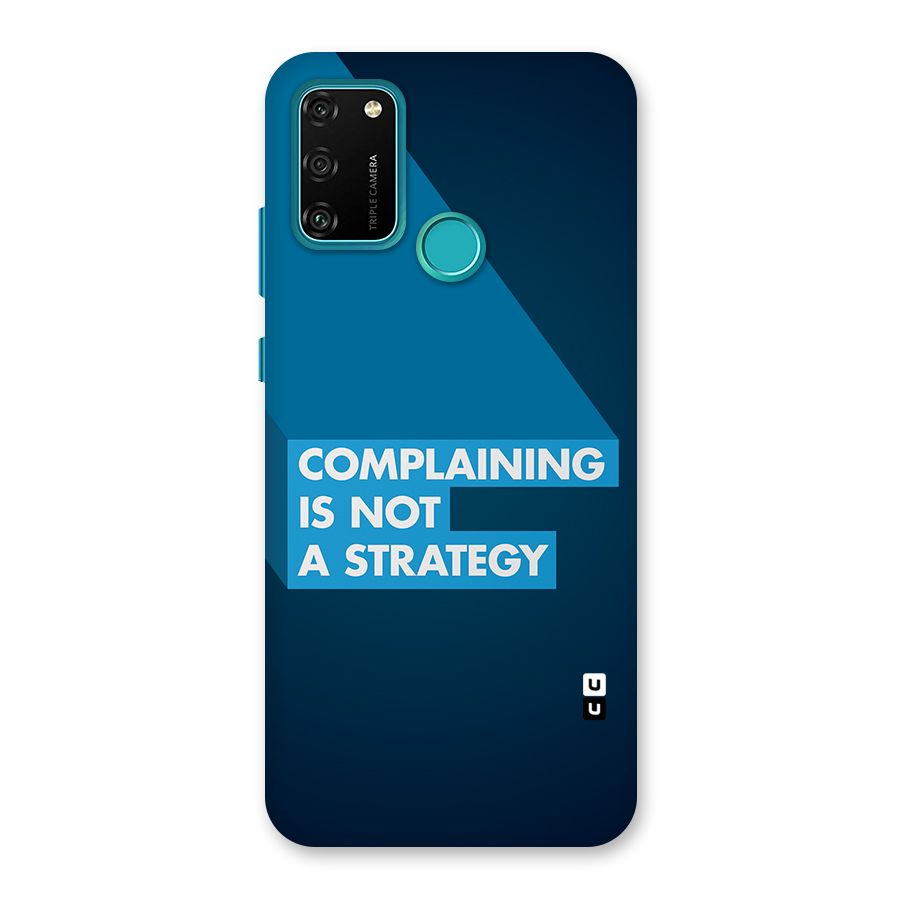 Not A Strategy Back Case for Honor 9A