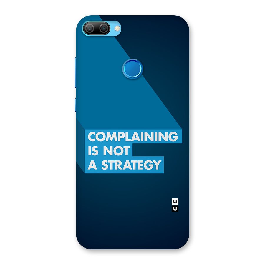 Not A Strategy Back Case for Honor 9N