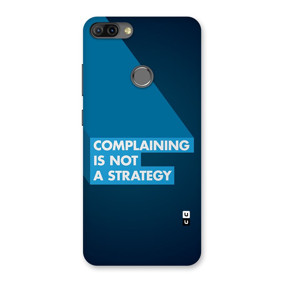 Not A Strategy Back Case for Infinix Hot 6 Pro