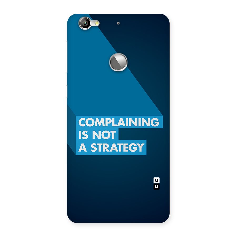 Not A Strategy Back Case for Le 1S