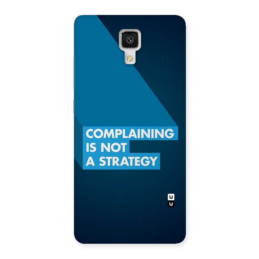 Not A Strategy Back Case for Mi4