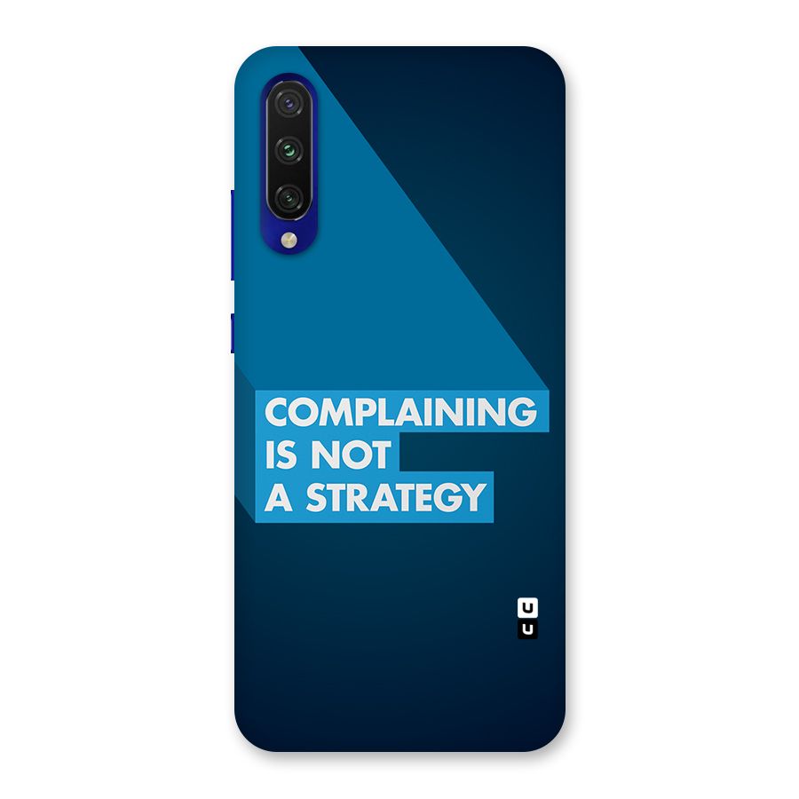 Not A Strategy Back Case for Mi A3