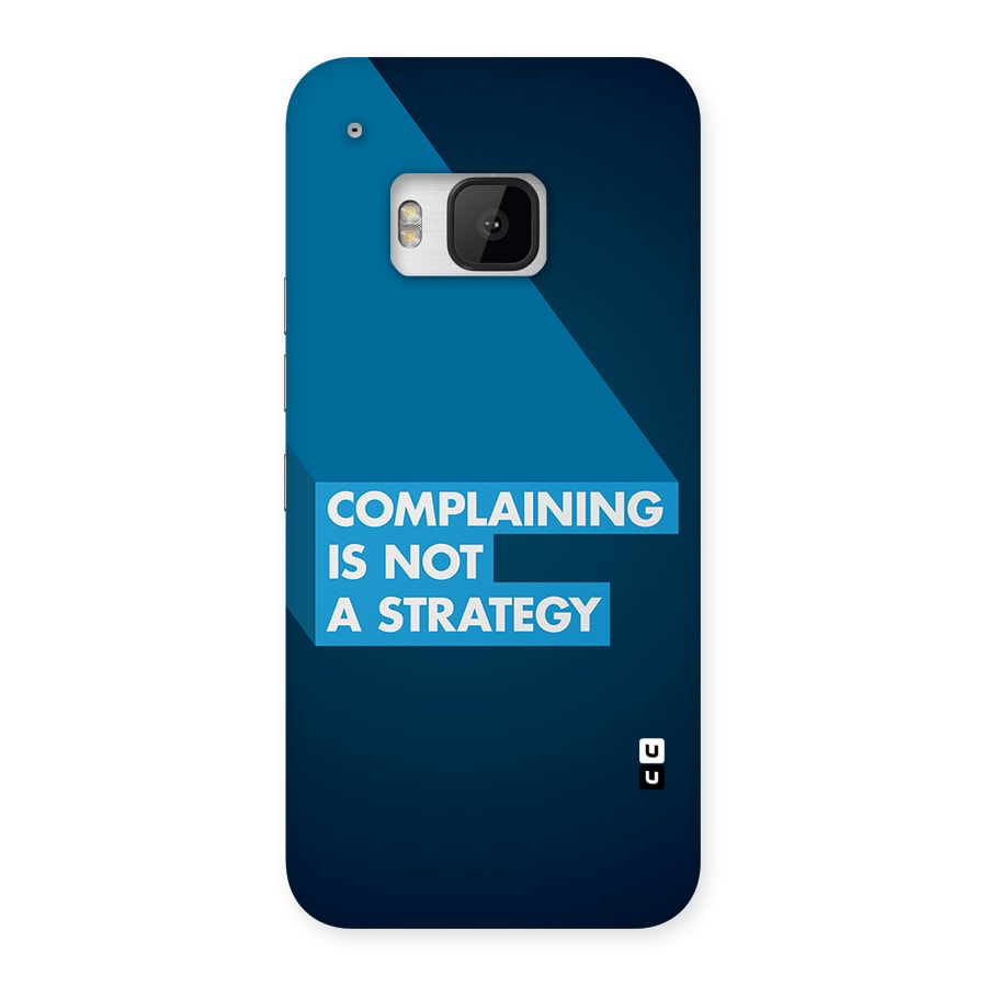 Not A Strategy Back Case for One M9