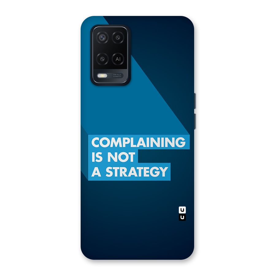 Not A Strategy Back Case for Oppo A54