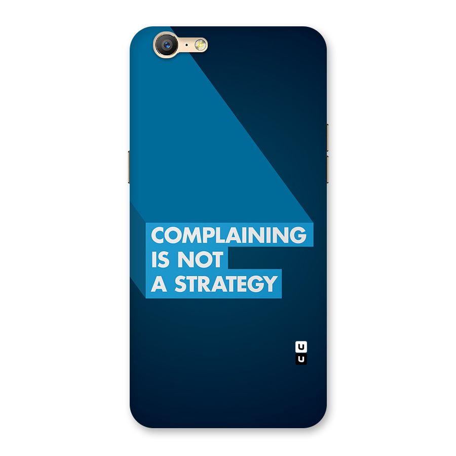 Not A Strategy Back Case for Oppo A57