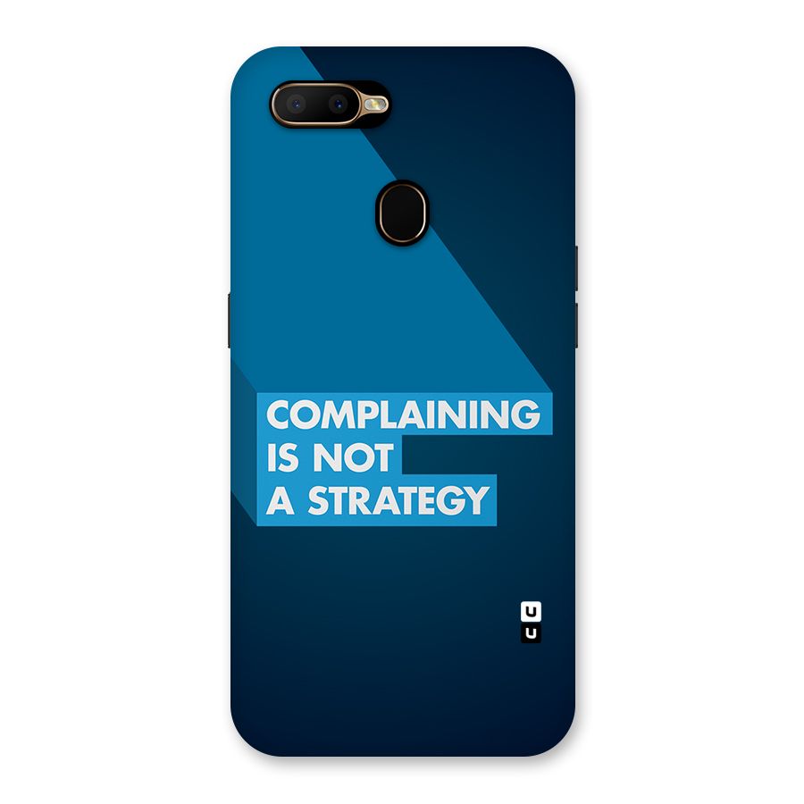 Not A Strategy Back Case for Oppo A5s
