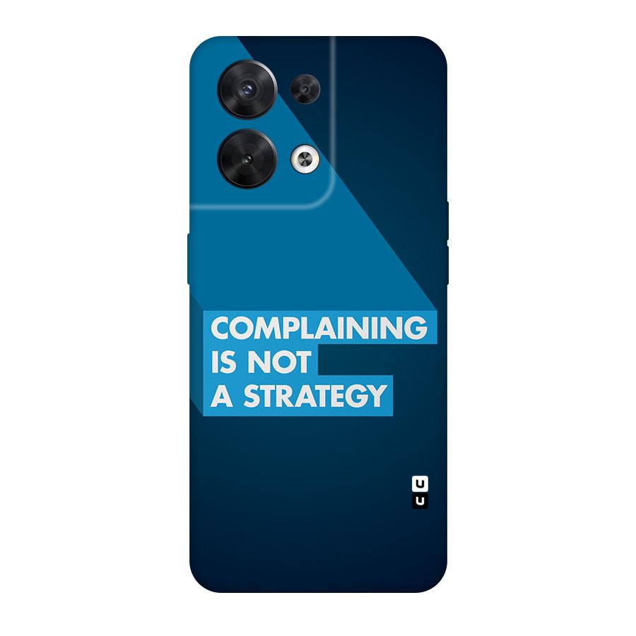 Not A Strategy Back Case for Oppo Reno8 5G