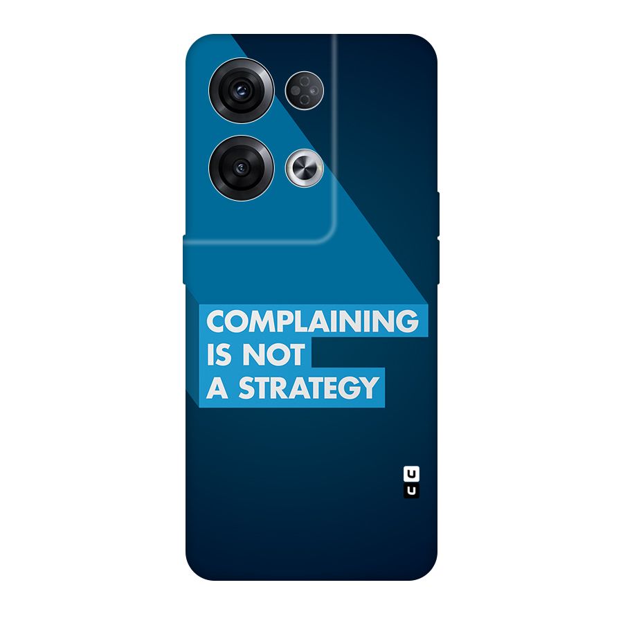 Not A Strategy Back Case for Oppo Reno8 Pro 5G