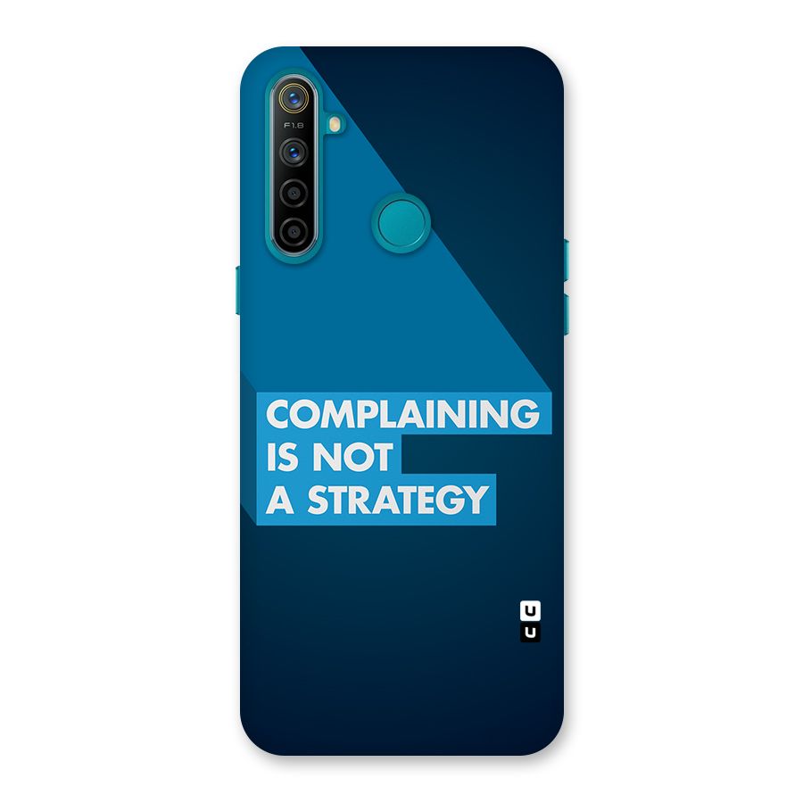 Not A Strategy Back Case for Realme 5i