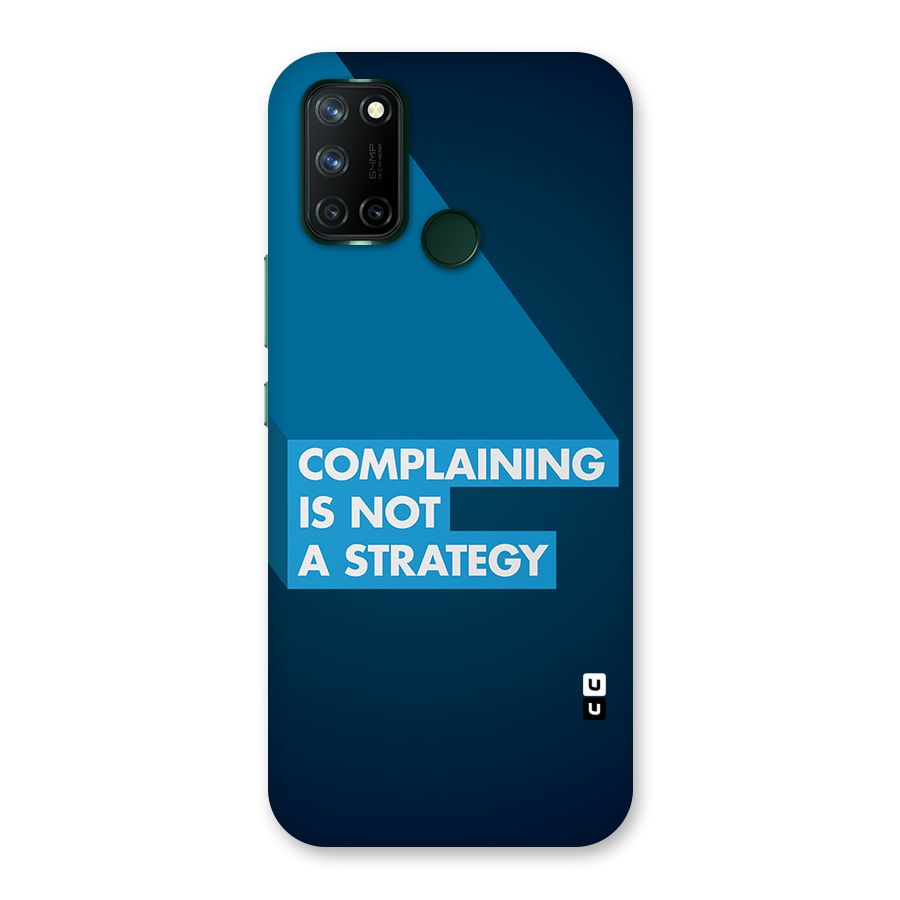 Not A Strategy Back Case for Realme 7i