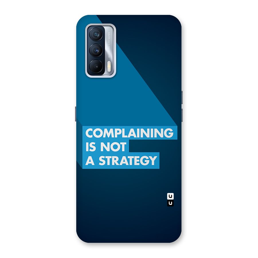 Not A Strategy Back Case for Realme X7