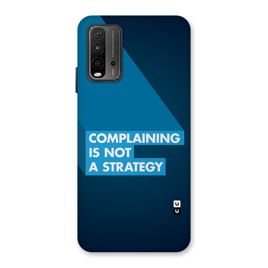 Not A Strategy Back Case for Redmi 9 Power