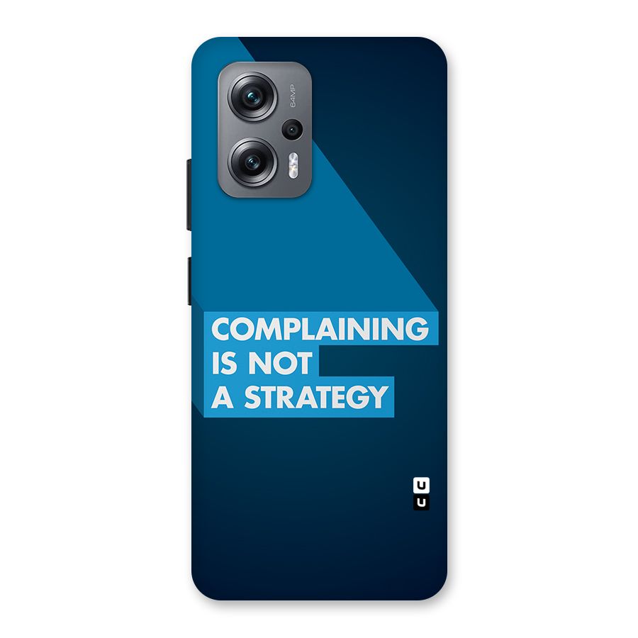 Not A Strategy Back Case for Redmi K50i